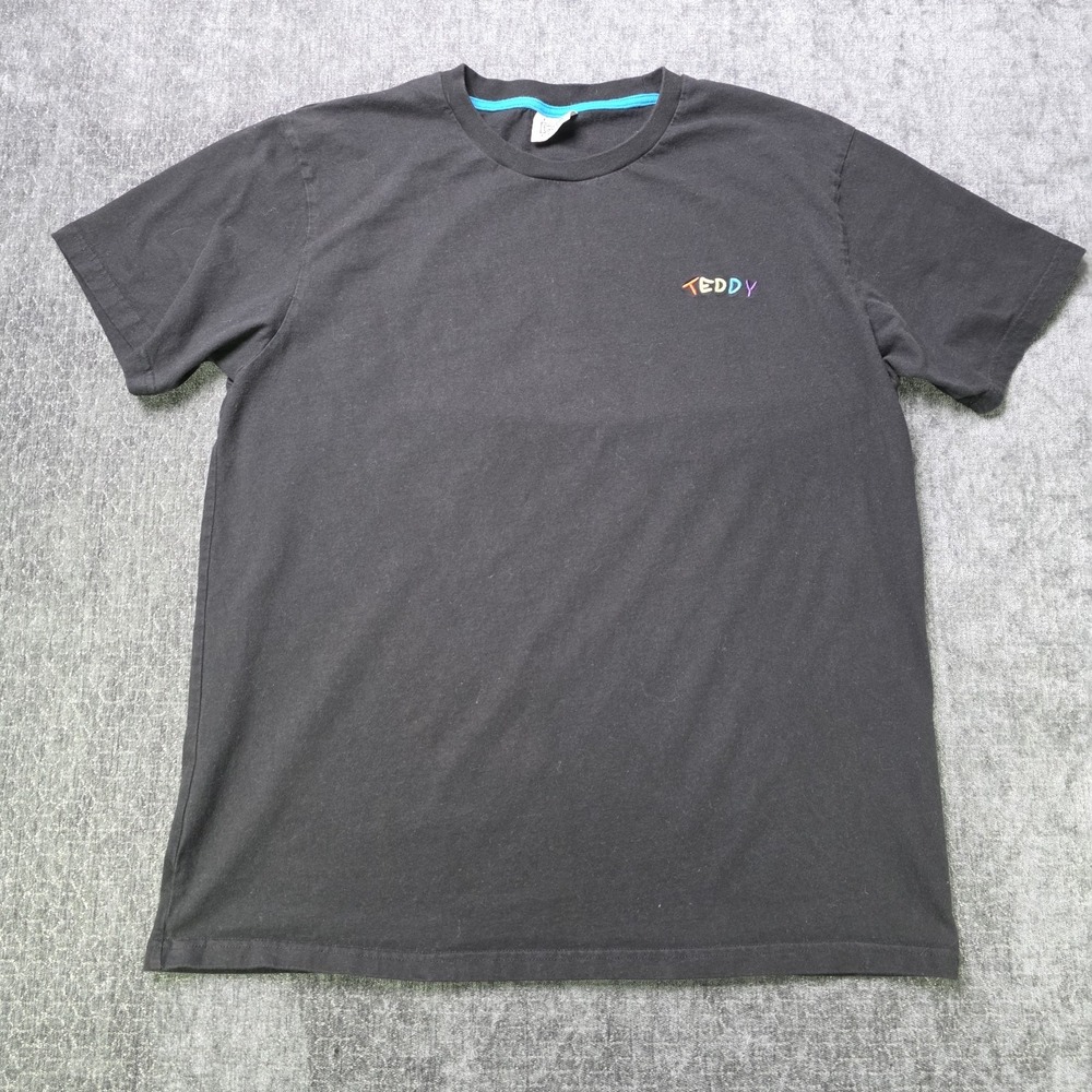 Teddy Fresh Colorful Filth Head Shirt Adult XXL 2XL Black Embroidered Logo Bear - Picture 9 of 10
